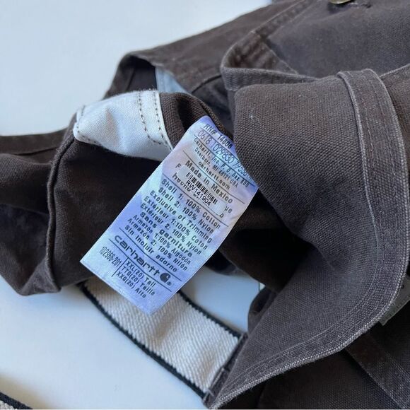 Carhartt 2XL Tall Reworked Bib Coveralls - Picture 10 of 15